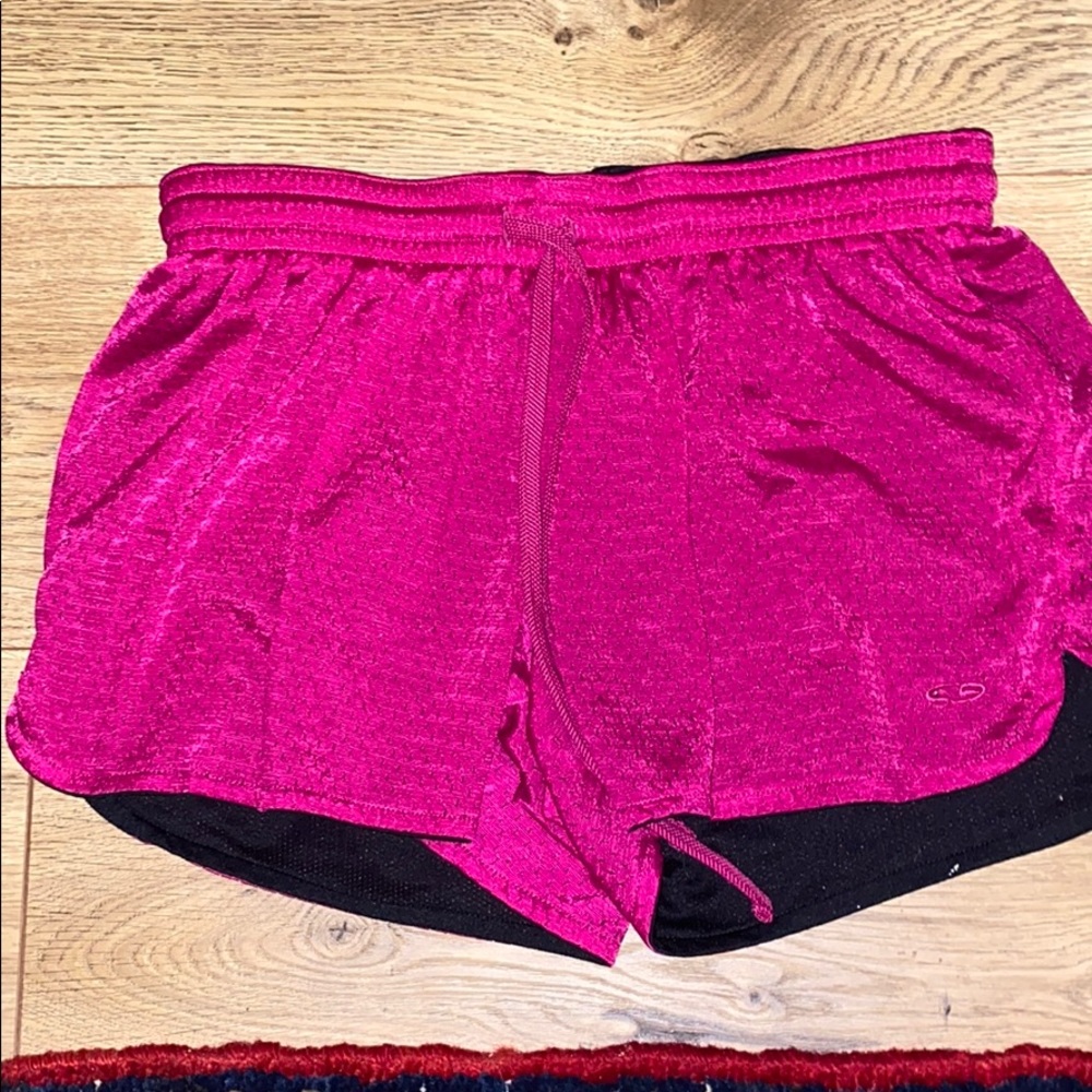 Champion Magenta Mesh Shorts